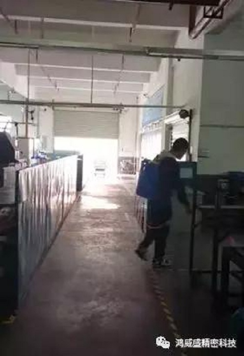 车间消毒细节 Paglaban ng matapang sa epidemia, ang mga tao ng EMAR ay gumagawa ng aksyon!(pic2)