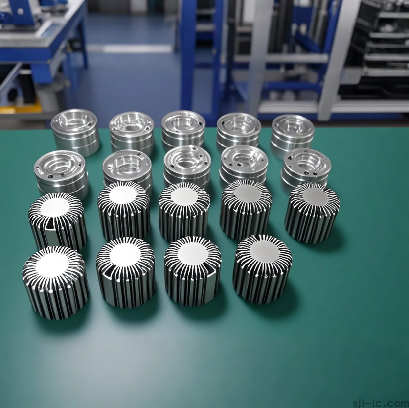 Obróbka CNC Metalowe elementy opraw oświetleniowych(pic1)
