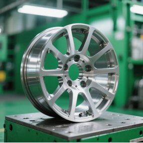 CNC Machining of Wheel Hubs