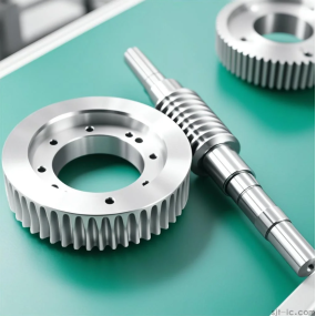 Gear Cacing Penghantaran Pemesinan CNC