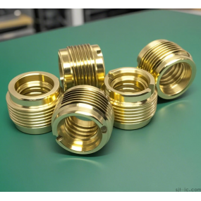 CNC بالقطع منتجات النحاس